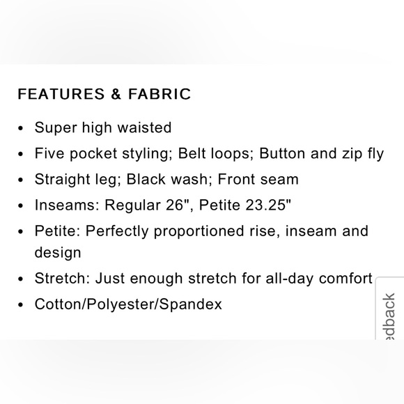 Express Super High Waisted Black Seamed Straight Jeans Size 4 - Picture 6 of 6